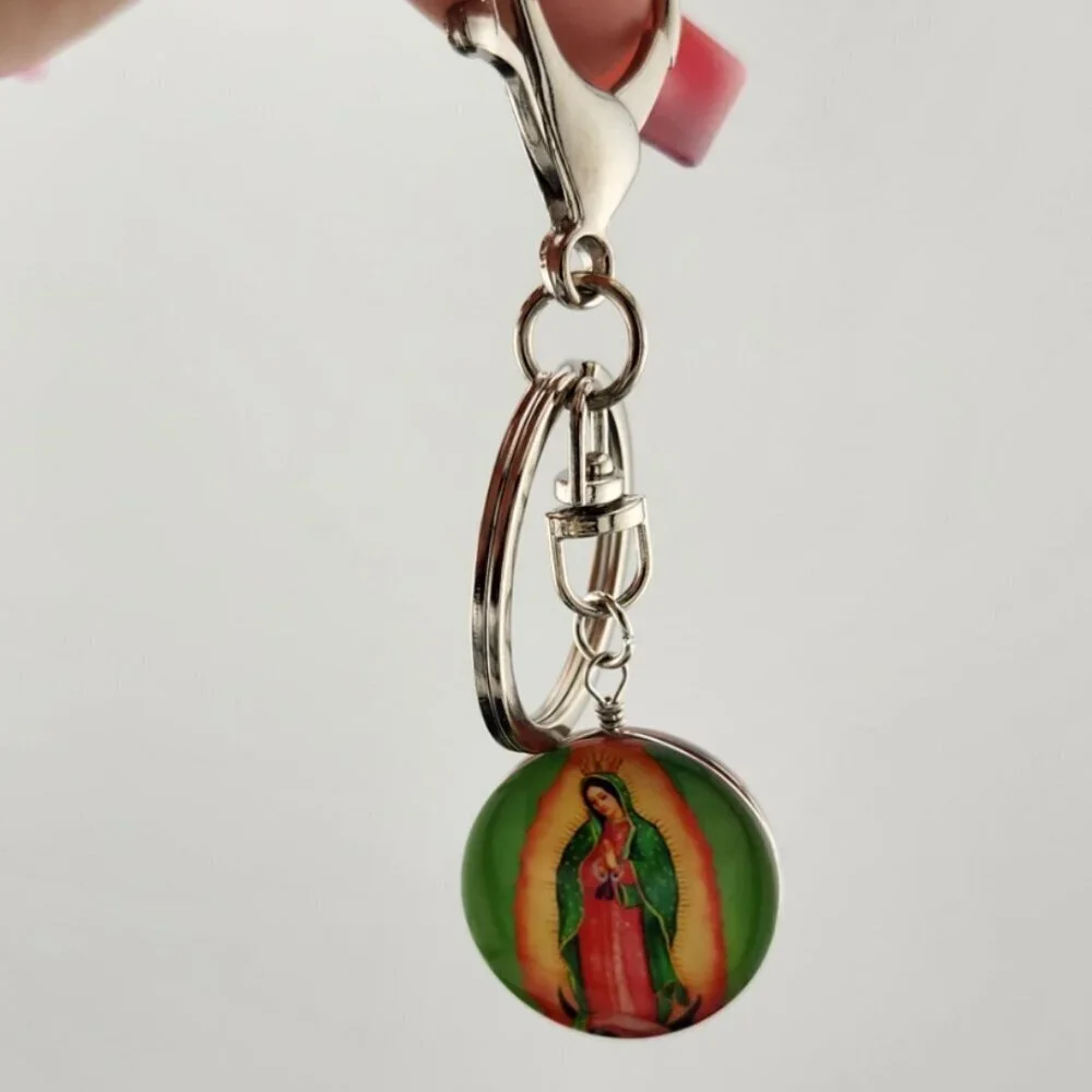Brand New Virgen de Guadalupe Keychain – Religious Gift & Keepsake